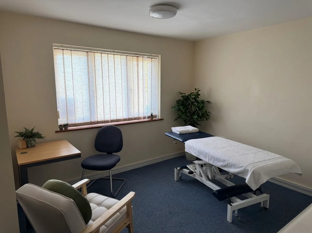 The room at ProActive Therapies, from the doorway